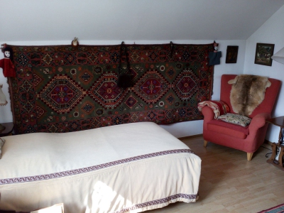 Torba i kordelas mysliwski Ojca, lalki ormianskie, skora z kangura