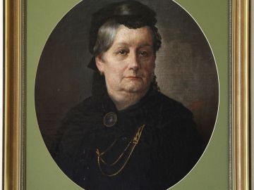 GP-15.-NN-Portret-Wiktorii-z-Polow-Longchamps-de-Berier-olej-ze-zb.-A.-Zarnowieckiej