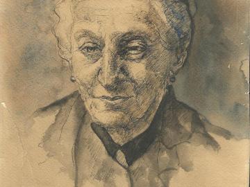 Zofia-Romaszkan-siostra-Andrzeja-rys-L.Dziezkowska