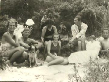 Jasdwiga-Wysoczanska-znajomi-Jastrzebia-Gora-1935