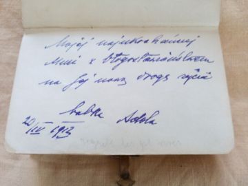 Maria-Wysoczanska-dedykacja-w-ksiazeczce-do-nabozenstwa