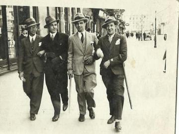 Przyjaciele-Glazewski-Serwatowski-Stanislaw-II-LdeB-Jozio-Bochd